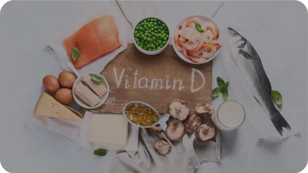 Rappresentazione fonti alimentari di Vitamina D